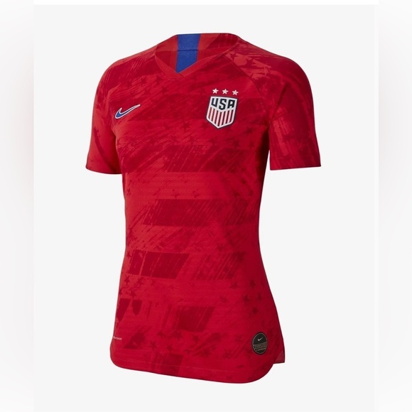Nike Tops - Nike Women’s XS USA Vapor-knit Away Jersey Speed Red